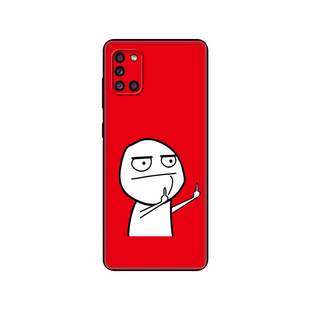 Чехол для Samsung Galaxy A31, мягкий силиконовый чехол для телефона Samsung A31 A 31 SM-A315F GalaxyA31, чехол-бампер 6,4 дюйма, черный чехол из ТПУ