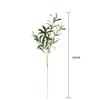 1Pc Artificial Olive Leaves Branch?Plant DIY Bouquet Wedding Party Home Decor