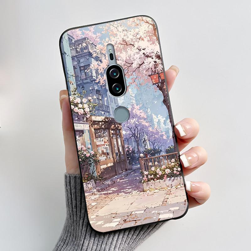 Для Sony Xperia XZ2 Premium SO-04K SOV38 XZ2Premium Чехол Роскошный Милый Крутой Мальчики Девочки Черный Мягкий Силикон Задняя Крышка TPU Корпус