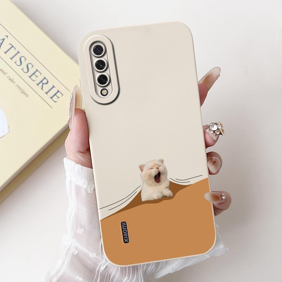 Чехол для Xiaomi Mi A3 MiA3 Ударопрочный Чехол Милый Мультяшный Панда Кролик Мягкий Силикон Матовый ТПУ Чехол для Телефона Для Xiaomi Mi CC9e Capa