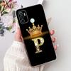 Для Oppo A53 Чехол CPH2127 CPH2131 Новый Корона Буквы Чехол Мягкий Силиконовый Чехол для Телефона Для Oppo A53s A 53 s OppoA53 Задняя Крышка Coque