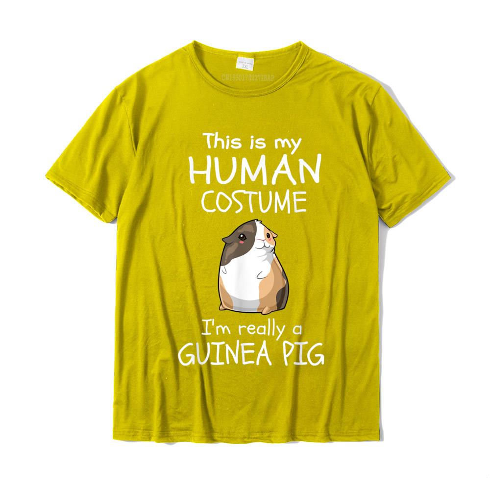 This is My HuUnisex Costume Im Really a Guinea Pig Halloween TShirt Tops T Shirt Funny Printed Cotton Young T Shirts Camisa