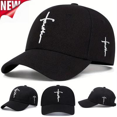 Модная бейсболка с вышивкой LOVE Cross Унисекс Шапка для личности Хип-хоп шапка Уличная регулируемая солнцезащитная шапка Шапка для отдыха
