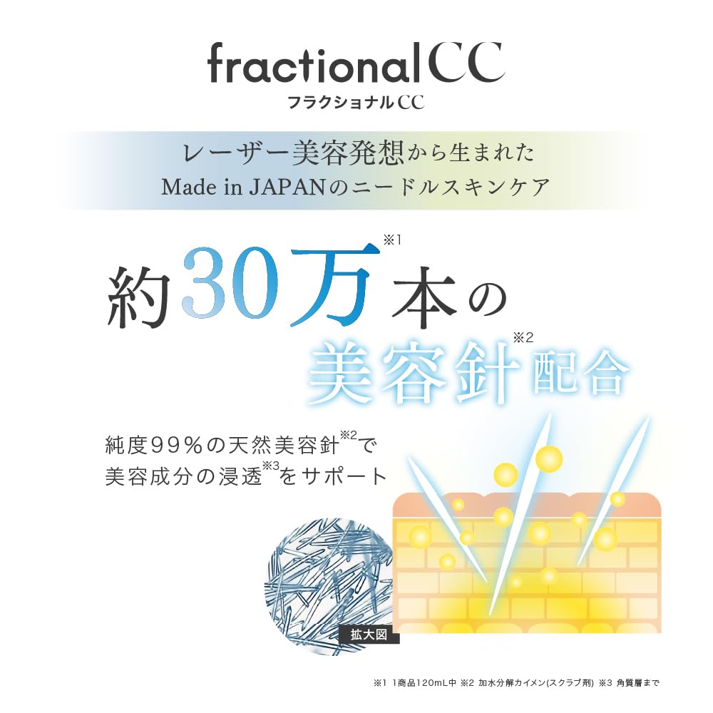 Fractional CC Needle Mask C Made In Japan Pieces Needle Introduction Mask Vitamin C Glutathione Pore 6 Pieces X 2 Set 300,000