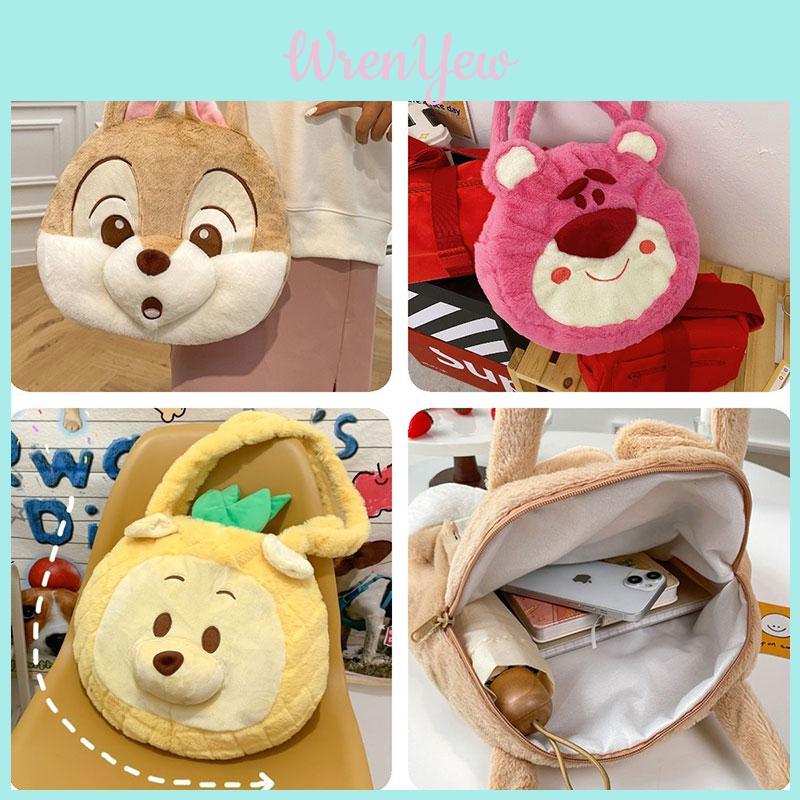 Disney Fans Rejoice Get Your Hands On The Chichi Titi, Pineapple Pup, And Strawberry Bear Plush Shoulder Bag