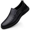 Men's Shoes Business Leather Shoes Formal Leather Shoes Men's Spring and Autumn Cowhide Casual Shoes Foreign Trade Large Size Driving Loafers Men