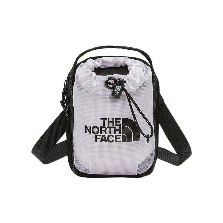 The North Face 1.75L Bozer Lightweight Portable Drawstring Closure Handheld Shoulder Crossbody Bag Outdoor Unisex bags White 52RY-134477