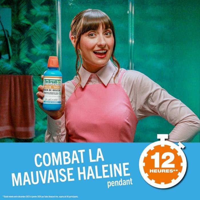 The breath co bain de bouche sans alcool menthe givrée