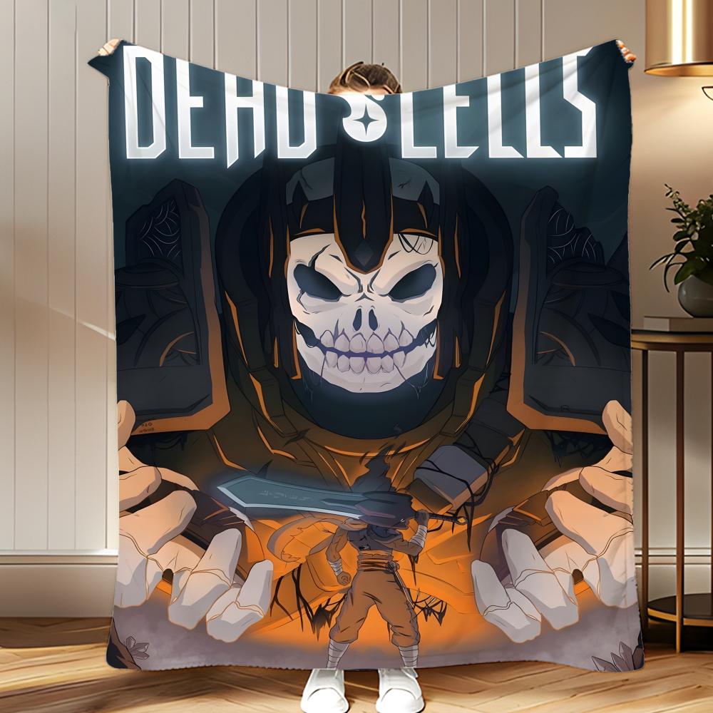 popular game Dead Cells Throw Soft Coral Fleece Blanket 310gsm Fluffy Warm Throw for Sofa Bed Couch Bedroom Decor