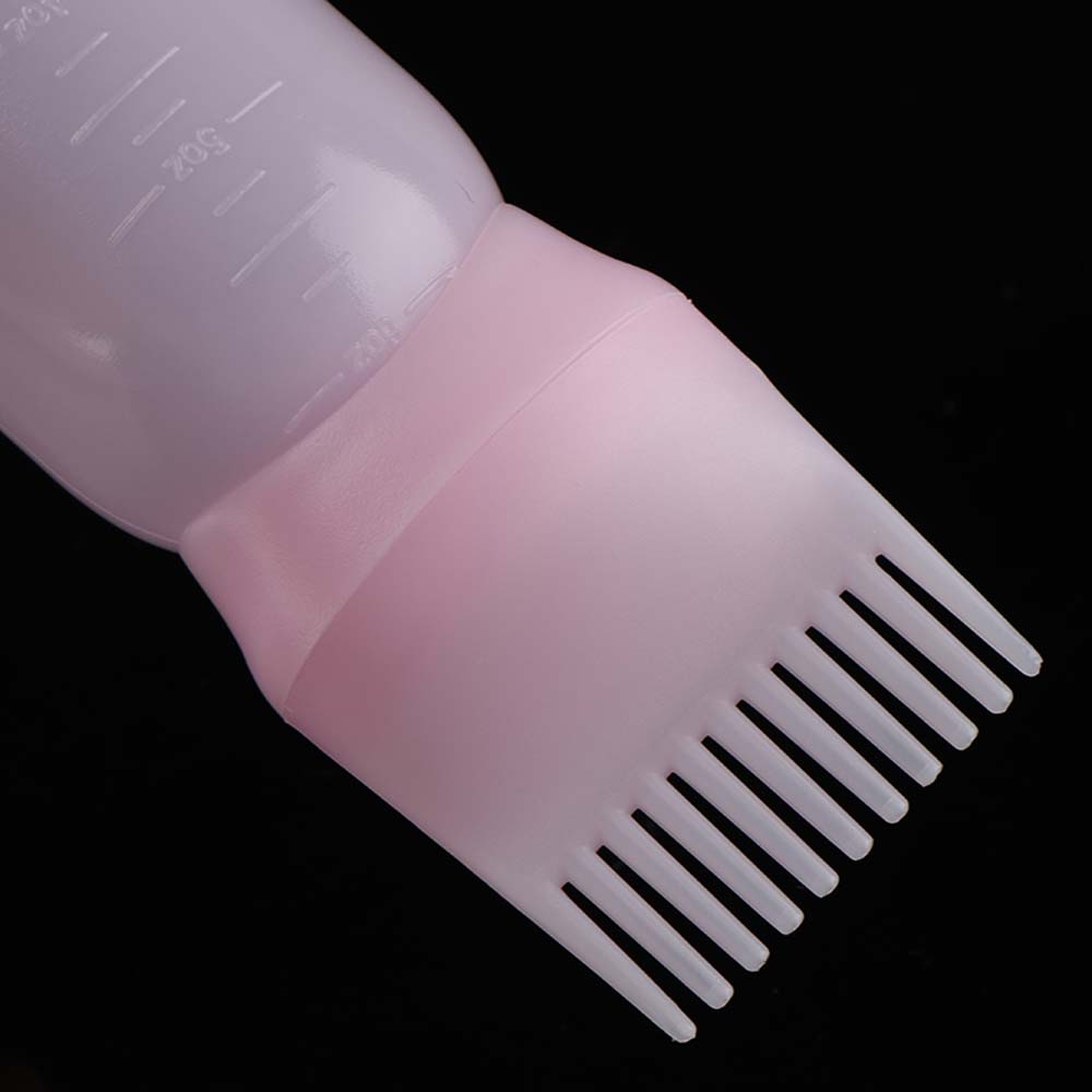 Tool Hair Dye Bottle With Graduated Brush Hair Dye tool Applicator Bottles Dyeing Shampoo Bottle