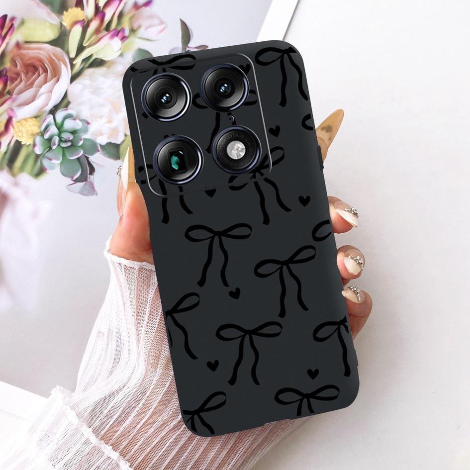 Для Motorola Signature 2026 Чехол Популярный Цветочный Мраморный Расписной Чехол Мягкий Силикон Черный Корпус Телефона Для Moto X70 Air Pro Fundas