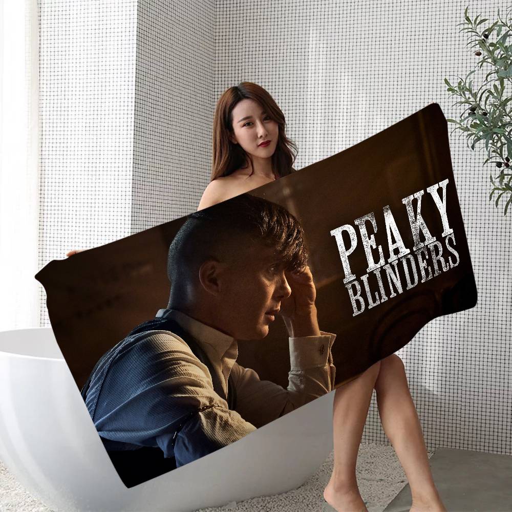Movie P-Peaky B-Blinders TV Beach Towel Colorful Bath Towels for Girl Microfiber Quick Dry Sand Beach Yoga Spa Gym Pool