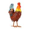 Металлический петух, украшение для двора, курица, украшения для сада, скульптуры для сада, металлическая курица, декор для кухни на заднем дворе