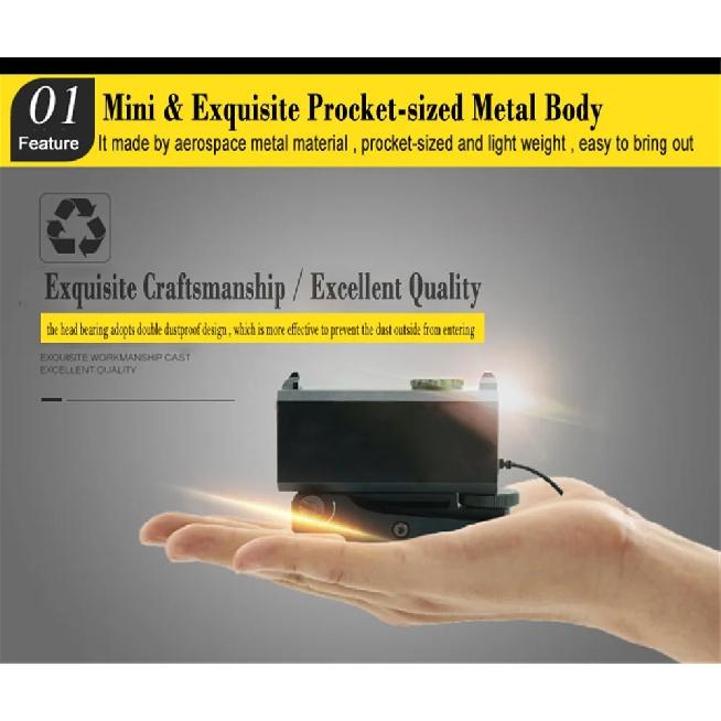 2-in-1 Professional Mini Laser Range Finder Speedometer 1200M Real-time Distance Metal Laser Rangefinder for Hunting Outdoor