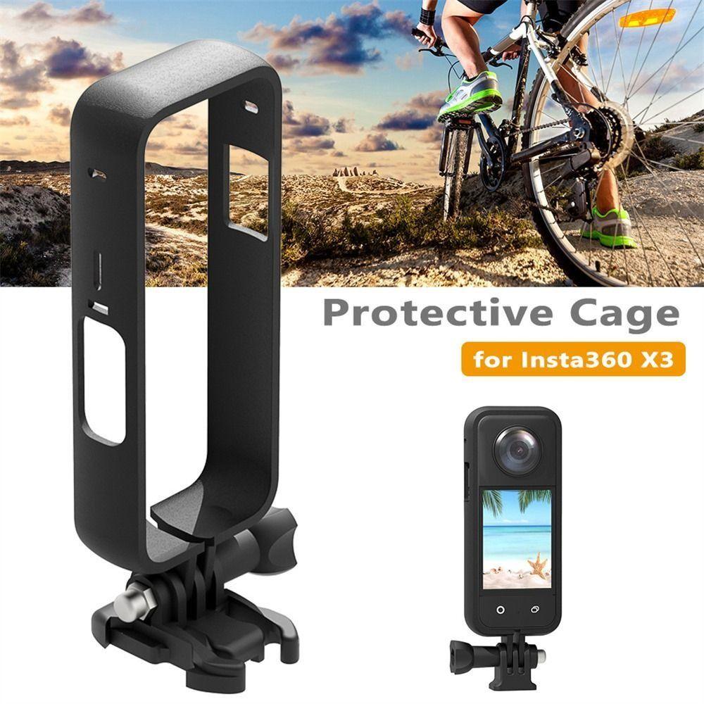 Mount Tripod Adapter Action Camera Frame Case For Insta360 Protective Case For Insta360 Rig Frame For Insta360 Protective Frame
