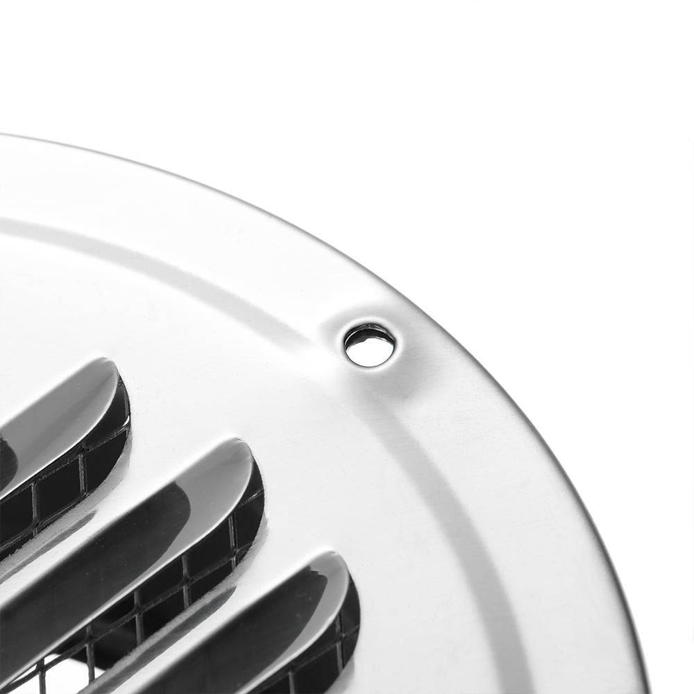 Круглые вентиляционные решетки для предотвращения вредителей, циркуляционные воздуховоды, вентиляционные решетки для наружных стен, вентиляционные отверстия