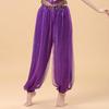 Взрослые шифоновые брюки для практики индийского фольклорного танца/танца живота