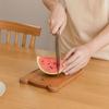 Home Use Solid Wood Bear Cutting Board Cute Design Thickened Bread Board Eco-Friendly Fruit Cutting Board Children's Use