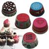 100pcs/set Colorful Muffin Cake Cupcake Baking Cups Case Tool (100pcs Is All the Same Color)
