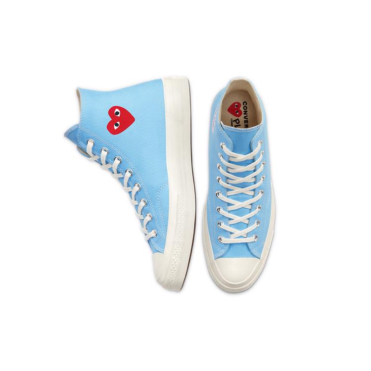 Кеды Chuck 70 Comme des Garçons Play x Chuck 70 Converse High 'Ярко-синие' 168300C