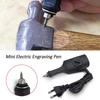 EU 220V Electric Engraver Jewelry Carving Pen Plotter Machine Metal Wood Engraving Lettering Pen Jewelry Making Tool for Jeweler