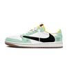 Travis Scott x Air Jordan 1 Мятные X AJ1 Низкие Нескользящие Низкие Винтажные Баскетбольные Кроссовки Женские DZ4137-700(Команда1897-)
