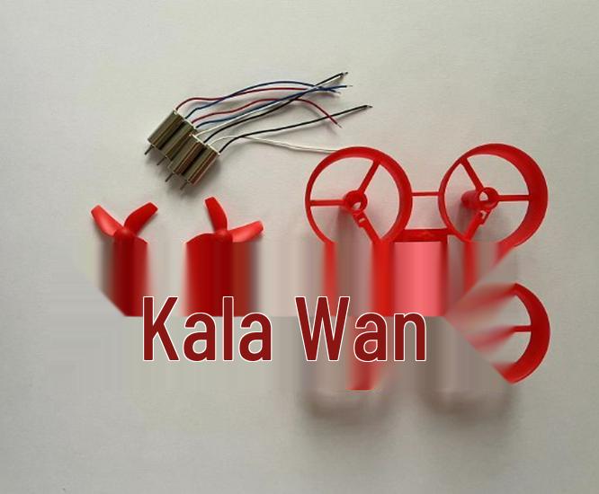 Мини-дрон JJRC H36 с дистанционным управлением: Квадрокоптер с оригинальным мотором, пропеллером и аксессуарами для рамы