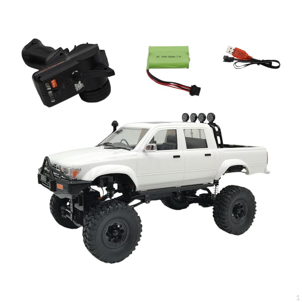 1:16 масштаб C64-1 RC гусеничный автомобиль 4WD электромобиль грузовики 10 км/ч перезаряжаемый высокая скорость для