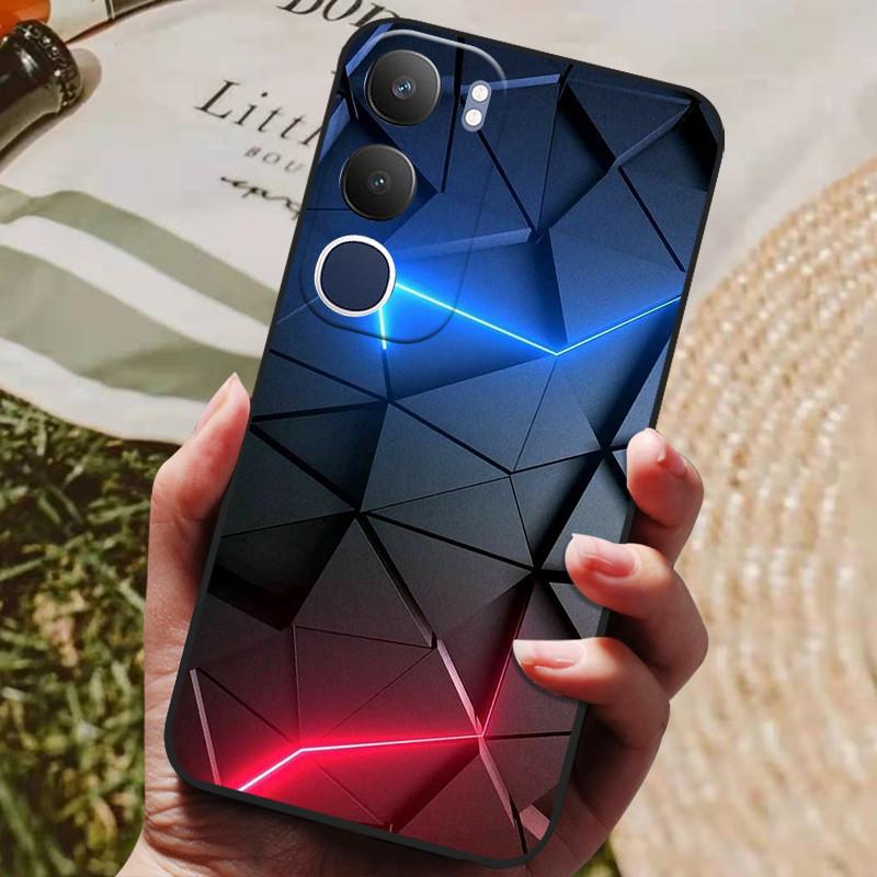 Чехол для телефона vivo Y19s 4G Модный Расписной Мягкий Силиконовый Задний Чехол для vivo Y19s 4G Чехлы ТПУ Бампер На vivoy19s V2419 Милый
