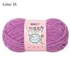 1Roll 4.5mm 59M Chenille Yarn 50g/Ball Chunky Knitting Yarn New Ice Yarn  for Crafting Plush Toys