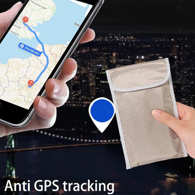 Сумка для блокировки сигнала мобильного телефона и GPS, защита от шпионажа, сумка-Фарадей для блокировки сигнала, защита местоположения GPS, безопасность информации