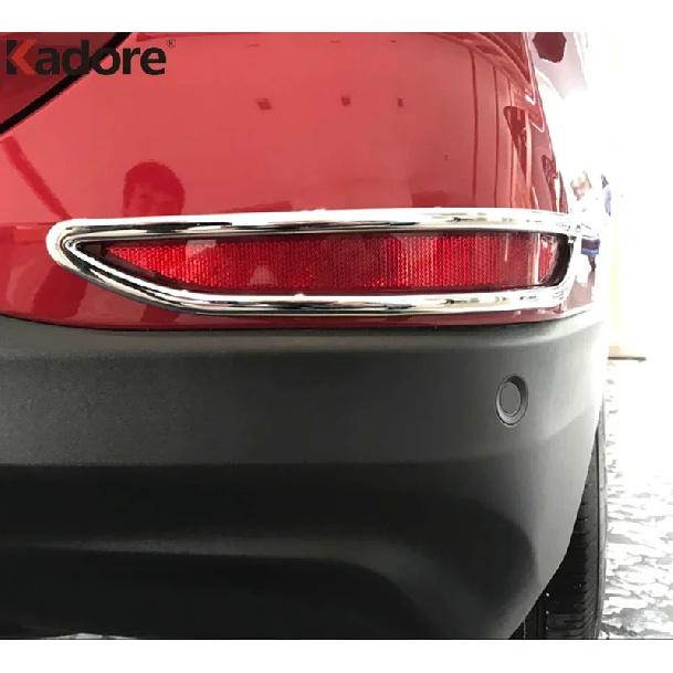 Накладка на крышку заднего противотуманного фонаря для Chevrolet Holden Equinox 2018- Хромированные автомобильные аксессуары Накладки на ободок заднего противотуманного фонаря