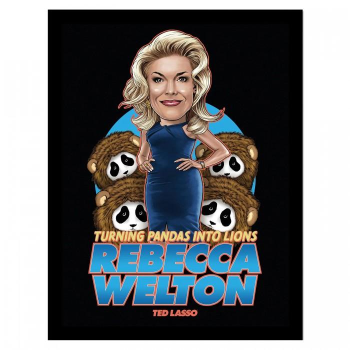 Ted Lasso Bobble Head Rebecca Print
