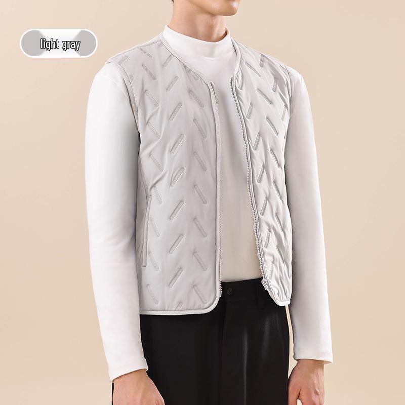 Унисекс жилет из шерсти и флиса: Ветрозащитный, Теплый и Модный для Осени и Зимы