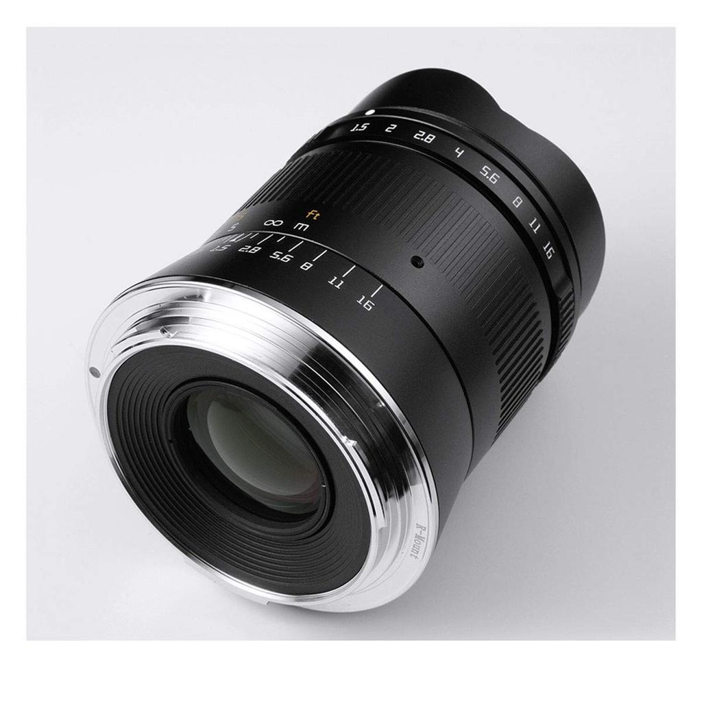 Объектив TTArtisan 21mm ASPH с креплением RF для Meisho, гарантия f/1.5 EOS-R, черный, оптический, 2 года