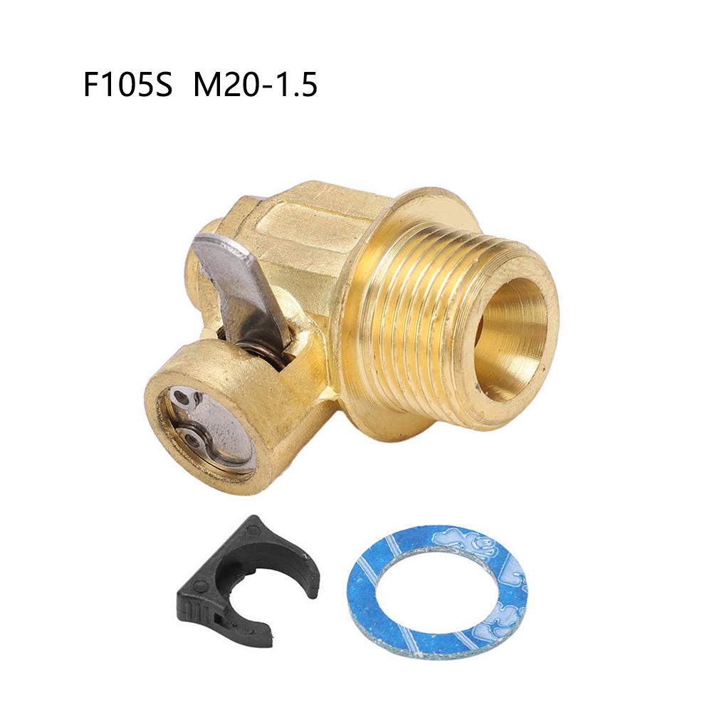 F105S M20-1,5 Резьбовой клапан быстрого слива масла с предохранительным зажимом LC10 Автомобильные аксессуары