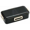 Ag+ Antibacterial Fluffy Lunch Box 830ml Large Capacity Retro French Black Made In Japan PFLB8AG