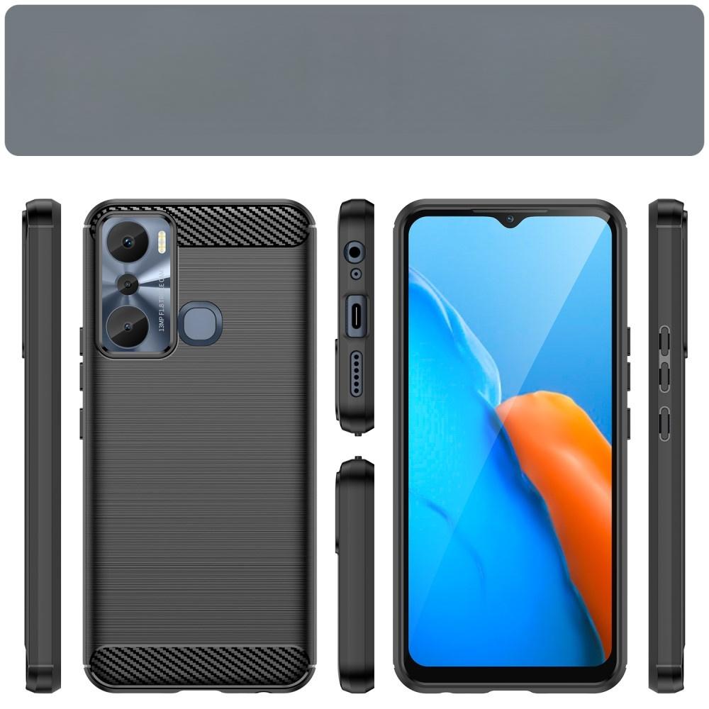 Case for Infinix Hot 20i, Karbon, black