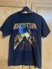 Перепечатка группы Led Zeppelin Mothership Ретро-стиль Черная Унисекс Футболка S-5XL Унисекс Футболка