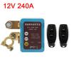 Дистанционный выключатель аккумулятора 12 В 240 А, выключатель автоматического отключения питания, пульт дистанционного управления для автомобиля, грузовика, лодки