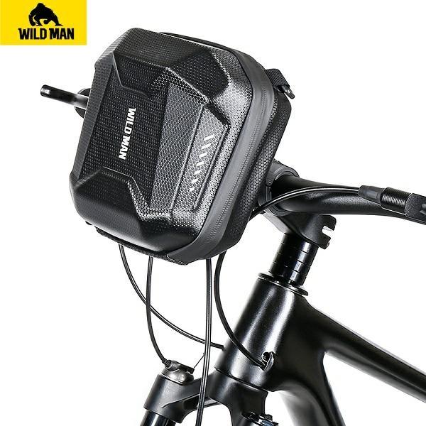 Etui do roweru WILDMAN E18 sakwa na ramę Czarna