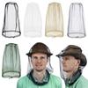 Lightweight Hat Net Cover Breathable Anti-mosquito Cover Gardening Hat Head Mesh Covers  Camping