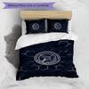 Portsmouth FC Printed 3PCS Bedding Set Breathable Duvet Cover with Pillowcases Decorative Bed Linen for Bedroom Home