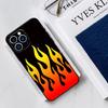 Blue Red Flame Fire Phone Case For iPhone 13 11 12 14 15 16 Pro Max 7 8 Plus X XS XR 12 13 Mini Bumper Cover