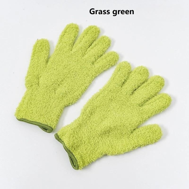 2ps Microfiber Dusting Gloves-Stretchable & Breathable Cleaning Gloves,Non-Waterproof for Cars, Boats, RVs, Pools, Home, Kitchen