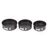 3Pcs Cake Pan Set Prevent Sticking Round Springform Pan with Removable Bottom Baking Tool for