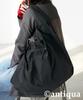 Antiqua Women's Large Capacity Hobo Shoulder Bag, AJ-01961 05, Black