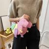 Забавный 3D мультфильм животное динозавр сумка цепь повседневные женские сумки через плечо кошелек