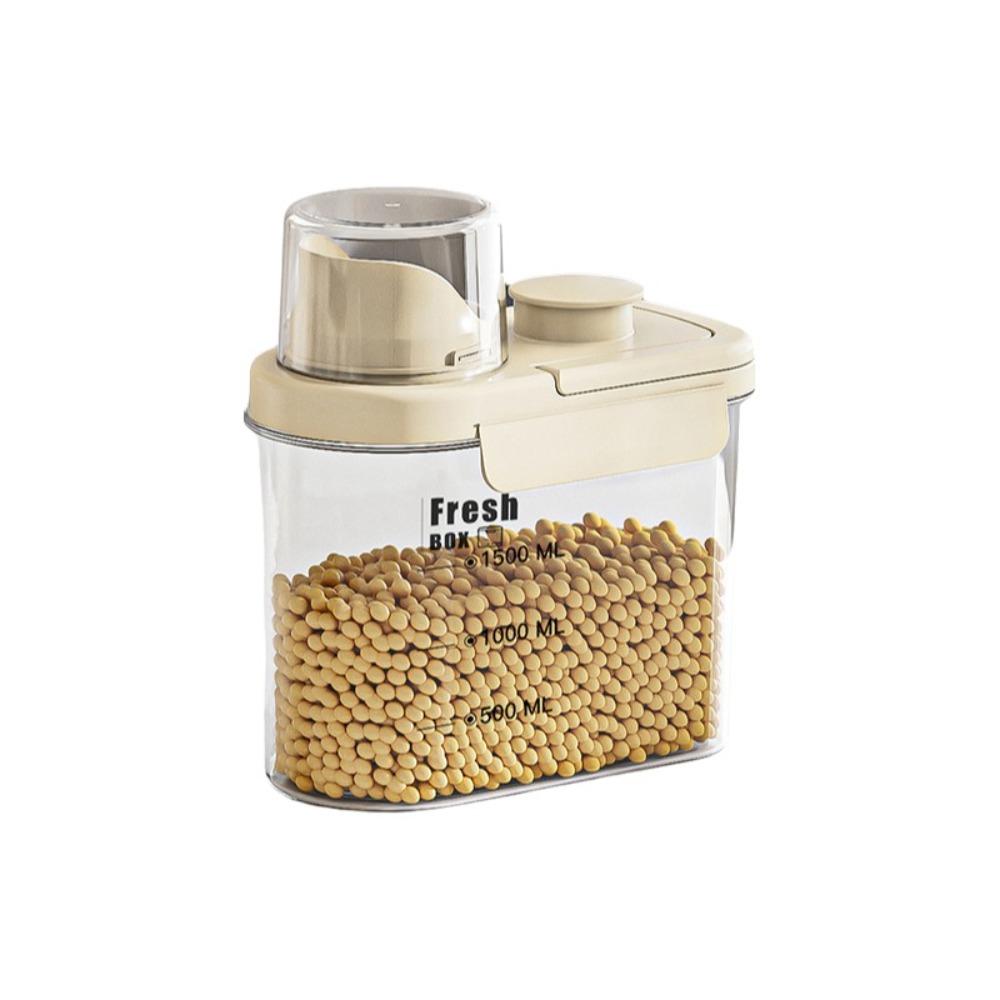 Transparent Sealed Storage Tank with Insect-Proof Lid Insect-Proof Grain Jar  Grain Storage