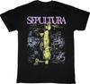 SEPULTURA CHAOS A.D. ФУТБОЛКА ТУРА 1994  Тарифы ВКЛЮЧЕНЫ Унисекс Футболка